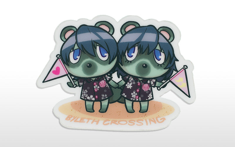 FE3H Byleth Crossing Vinyl Sticker – Egg & Toast