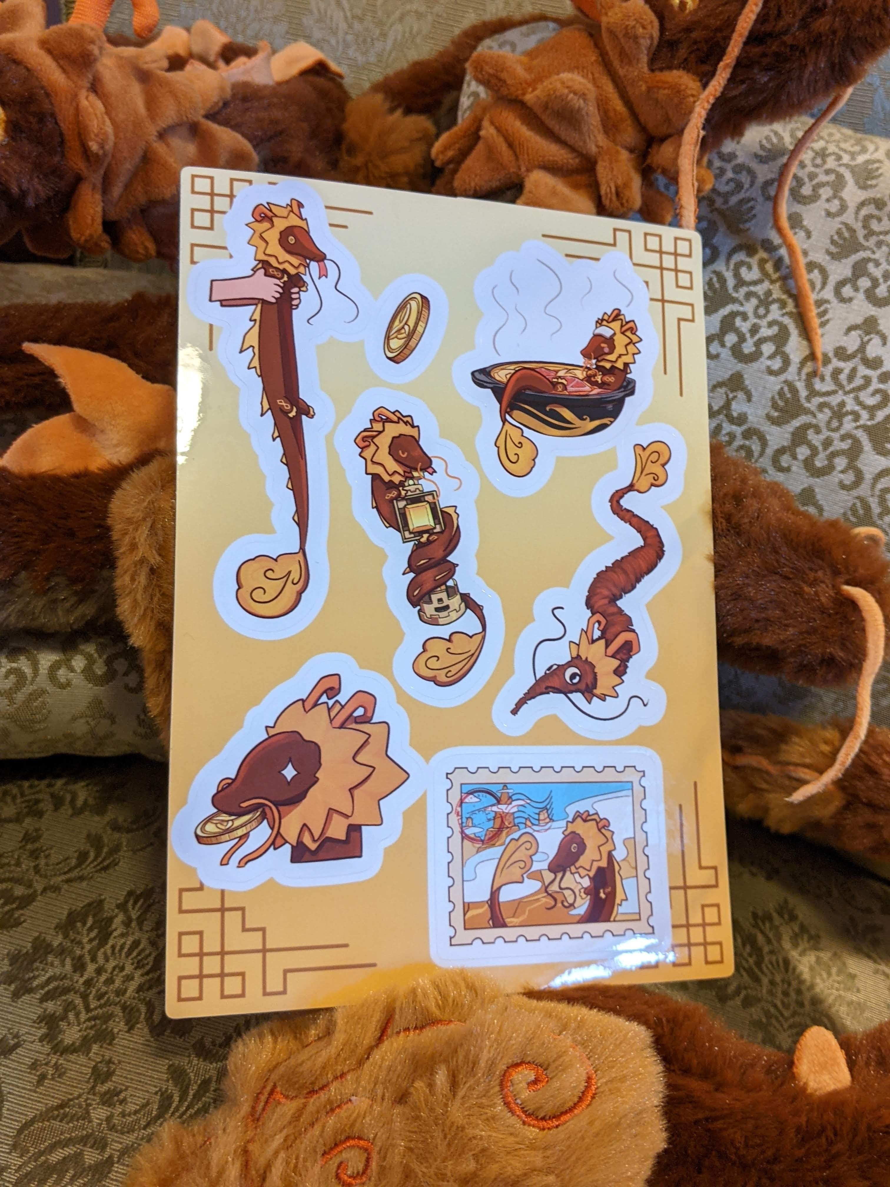 Longsilog Sticker Longli Sticker Sheet – Egg & Toast